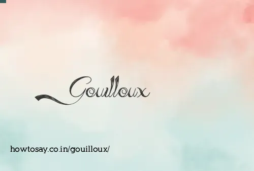 Gouilloux