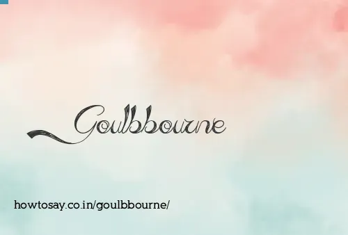 Goulbbourne