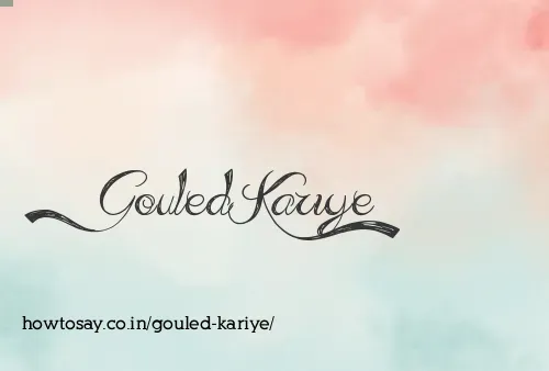 Gouled Kariye