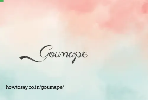 Goumape