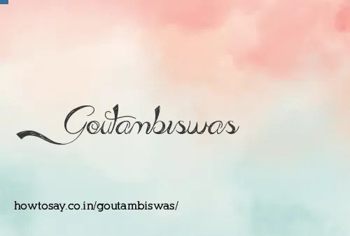 Goutambiswas