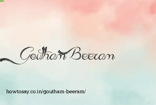 Goutham Beeram