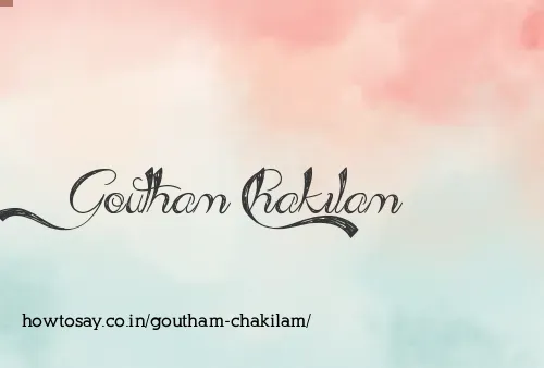 Goutham Chakilam
