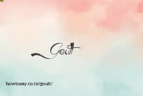 Goutt
