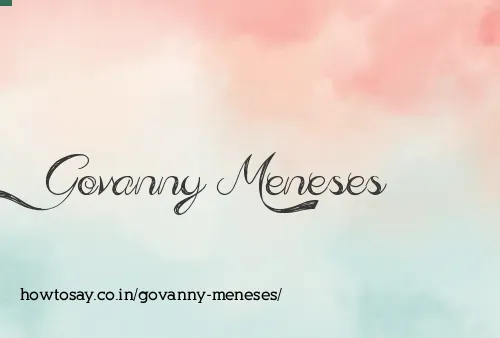 Govanny Meneses