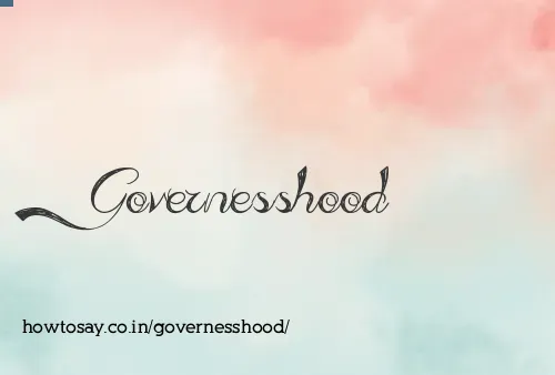 Governesshood