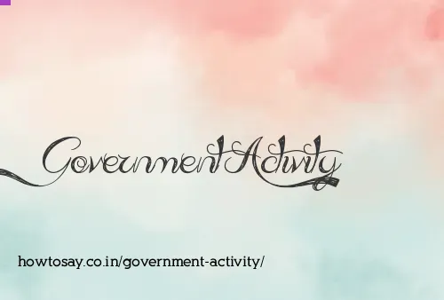 Government Activity