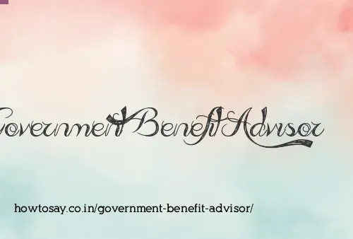 Government Benefit Advisor