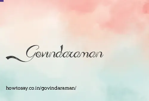 Govindaraman
