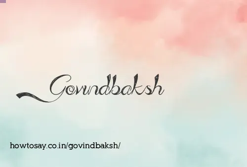 Govindbaksh