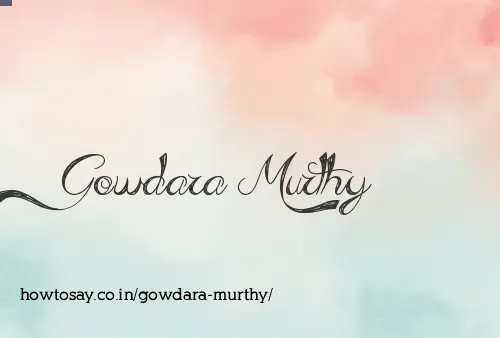 Gowdara Murthy