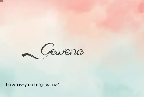 Gowena