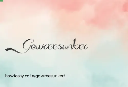 Gowreesunker