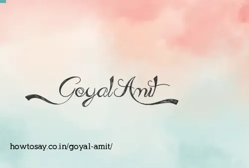 Goyal Amit