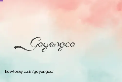 Goyongco