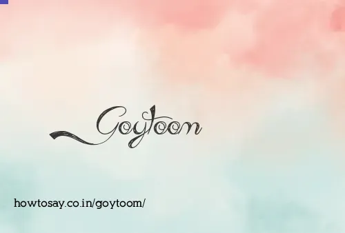 Goytoom