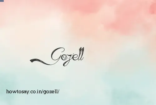 Gozell