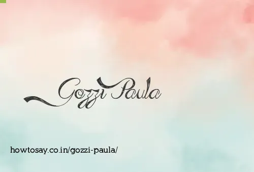 Gozzi Paula