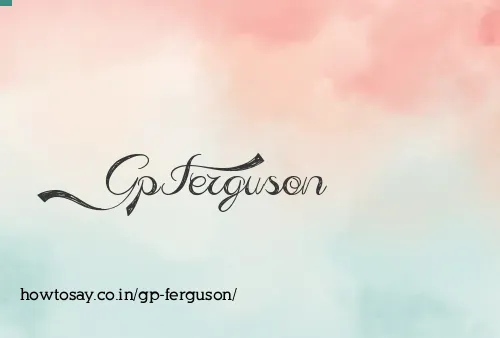 Gp Ferguson
