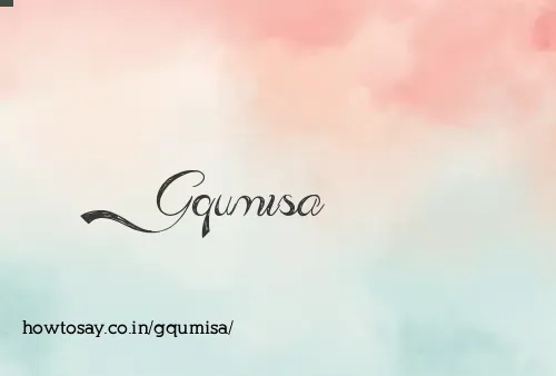 Gqumisa
