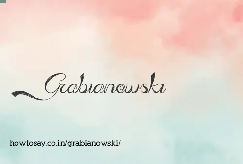 Grabianowski