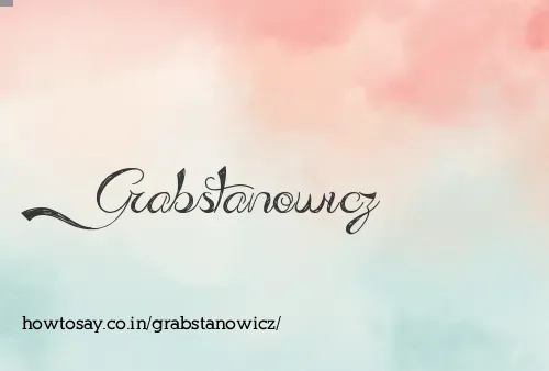Grabstanowicz