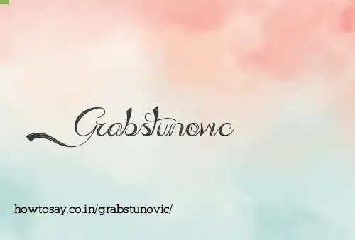 Grabstunovic