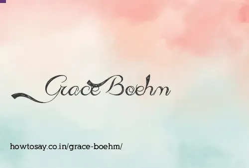Grace Boehm