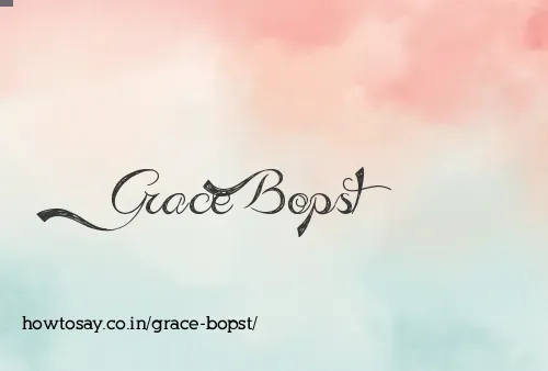 Grace Bopst