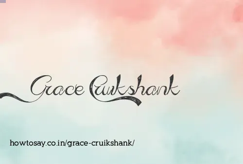 Grace Cruikshank