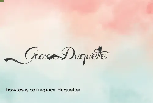 Grace Duquette