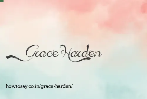 Grace Harden