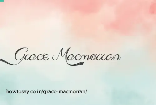 Grace Macmorran