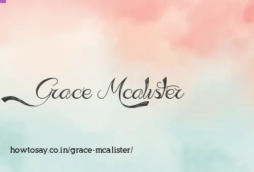 Grace Mcalister
