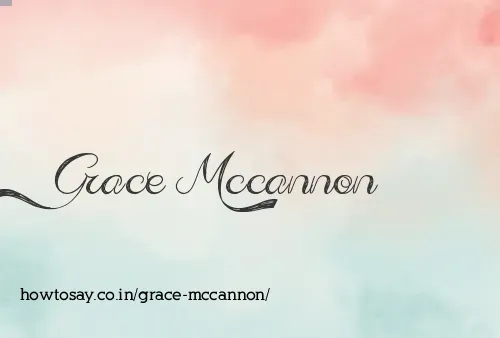 Grace Mccannon