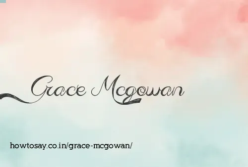 Grace Mcgowan