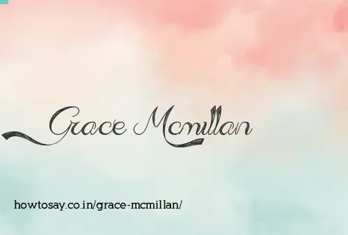 Grace Mcmillan