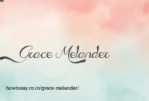 Grace Melander