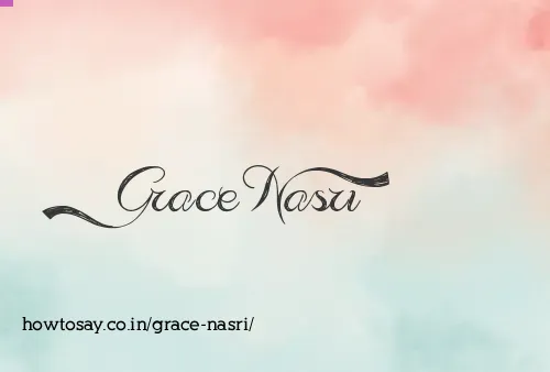 Grace Nasri