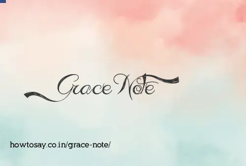 Grace Note