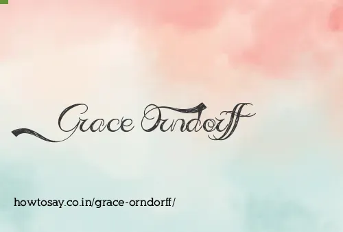 Grace Orndorff