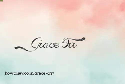 Grace Orr