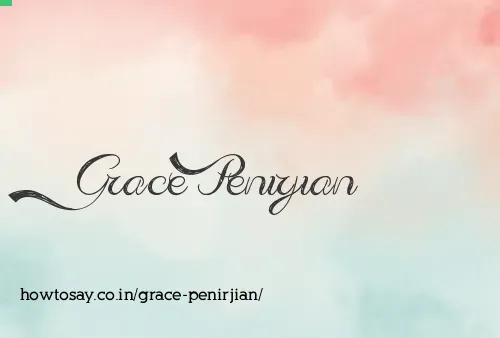 Grace Penirjian