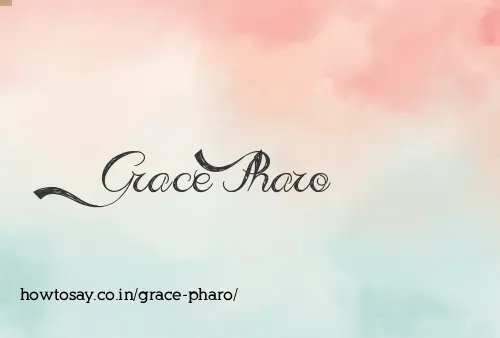 Grace Pharo