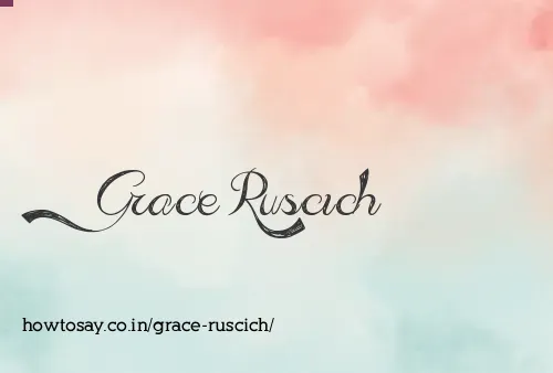 Grace Ruscich