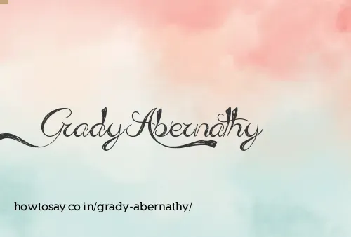 Grady Abernathy