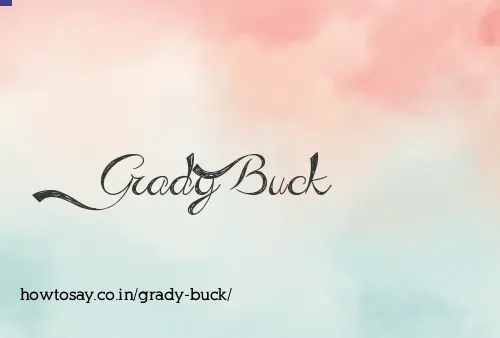 Grady Buck