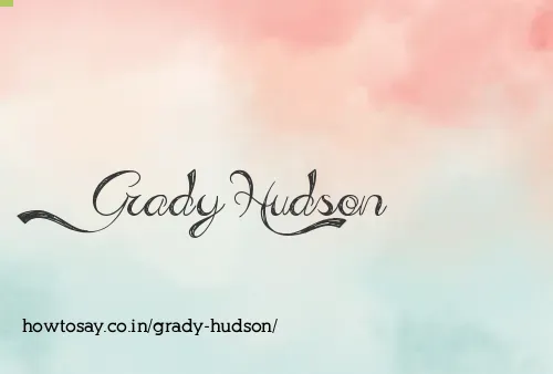 Grady Hudson