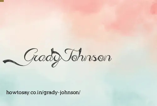 Grady Johnson