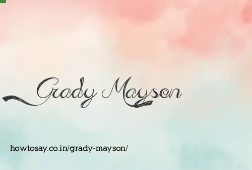 Grady Mayson